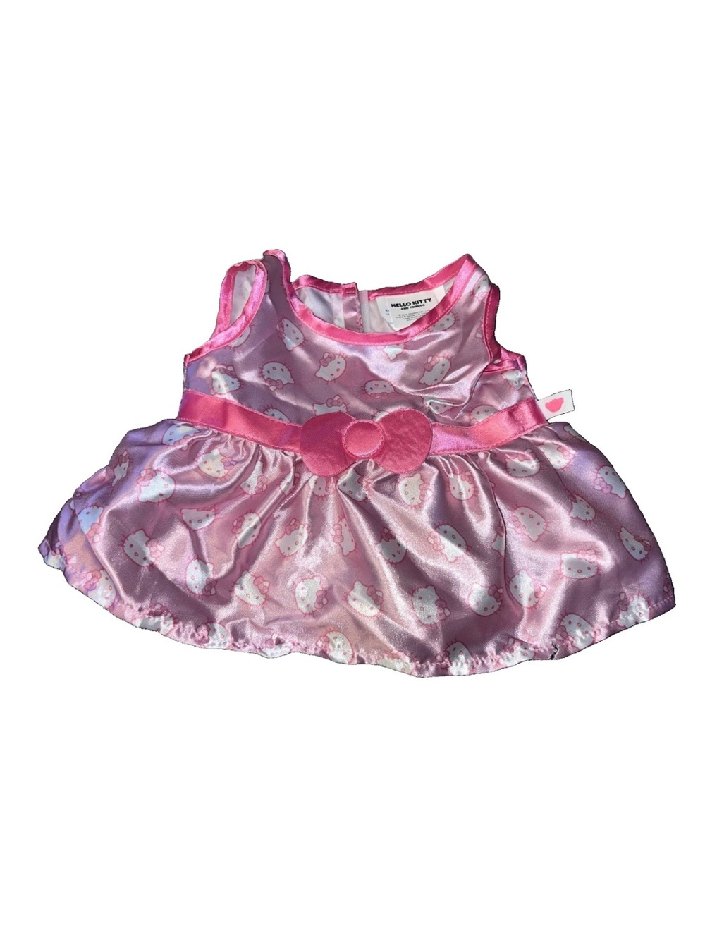 NWOT Build a Bear Sanrio Hello Kitty and Friends Iridescent Pink Dress RETIRED